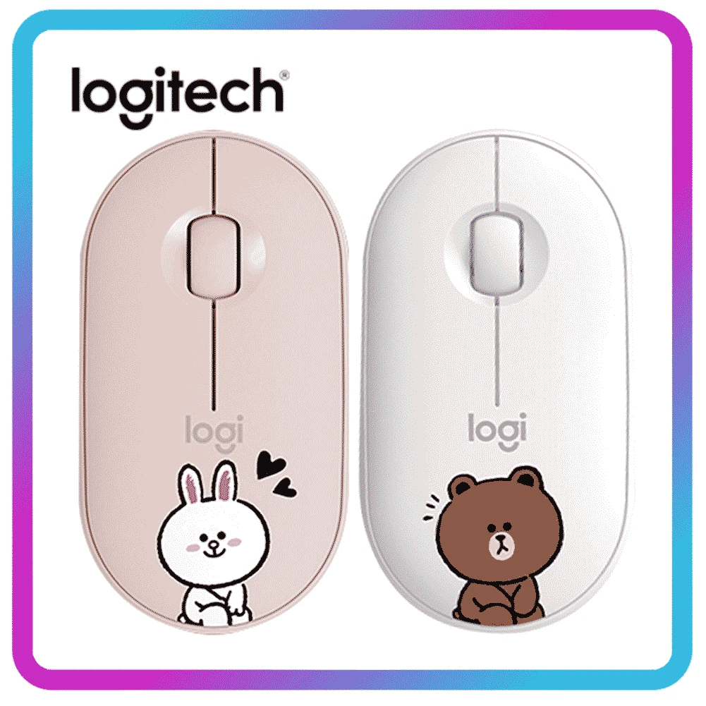 Мышь Logitech Бесшумная беспроводная 1000 точек/дюйм два режима | Компьютеры и офис