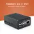 Raspberry Pi 4 Model B Черный Темно-Серый Корпус Из Алюминиевого Сплава Пассивная Охлаждающая Оболочка Металлический Корпус Рассеивание Тепла для Pi 4