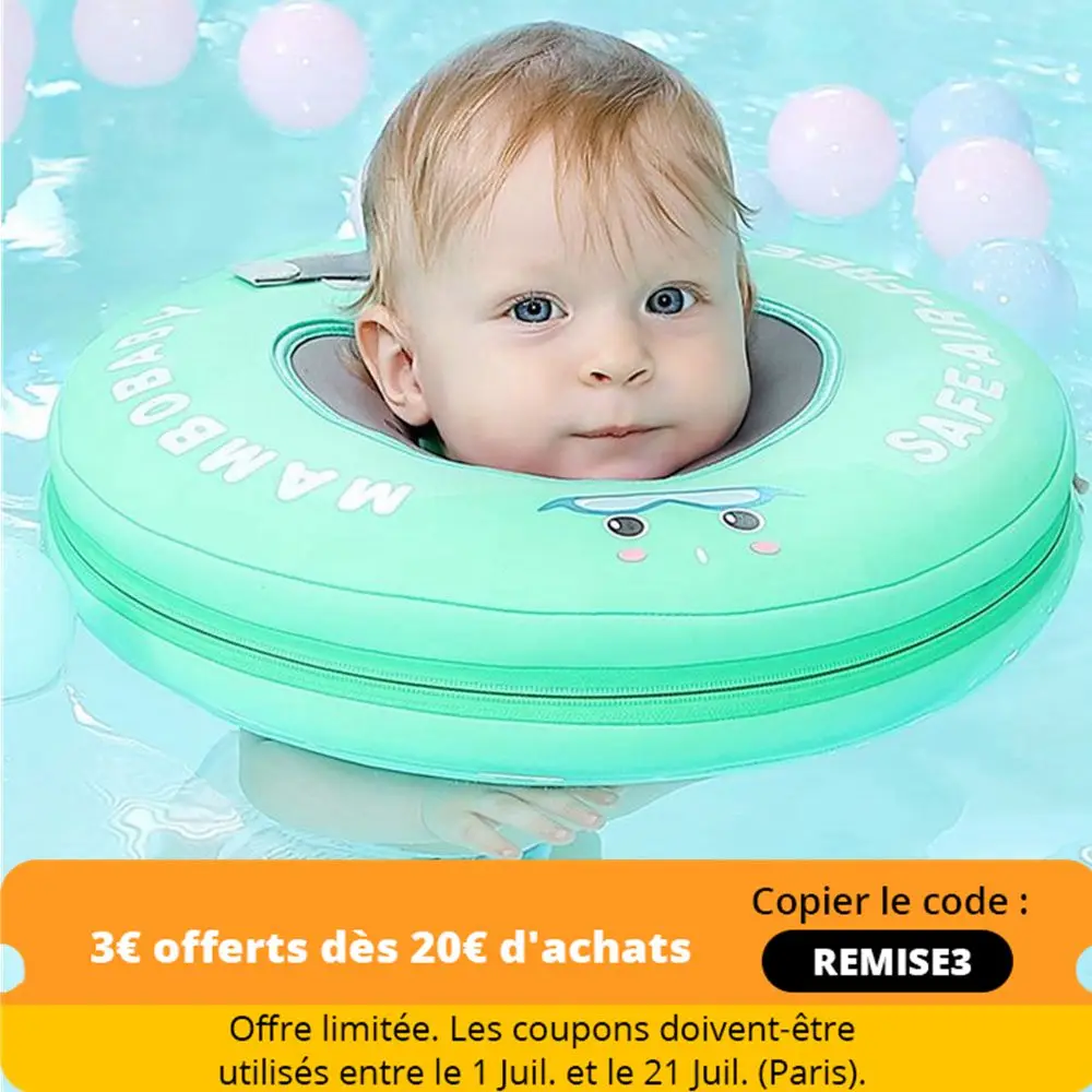 MamboBaby™ Swimming Neck Ring Float Limited Edition Age, 41 OFF