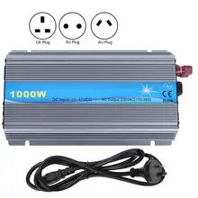 Inverter Solar Micro Grid-Connected Equipment PV 1000W Input 20-45V Output 230V Solar Power Inverter EU Plug 1000w inverter wind grid tie connected 1kw invertor mppt with wifi plug dump load resistor 22 65v 45 90v 3 phase ac input