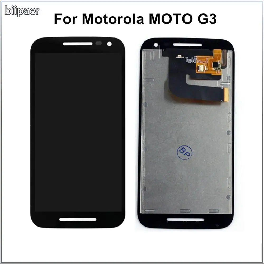 

100% Test LCD Display Touch Screen Digitizer Assembly For Motorola G3 XT1544 XT1550 LCD Screen For Moto G3 XT1540 XT1541 XT1543