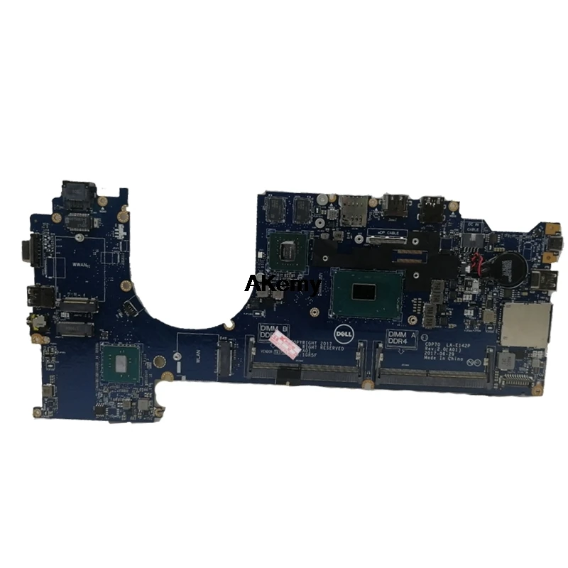 E5480 5480 материнская плата для ноутбука DELL CN-08J661 08J661 8J661 CDP70 LA-E142P Материнская плата ноутбука E5480 5480 материнская плата i5-7440HQ тест проведен