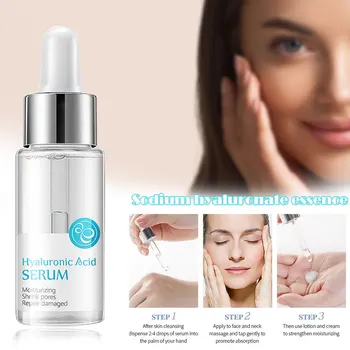 

Hot Strong Hyaluronic Acid Face Serum Anti-Aging Shrink Pore Whitening Anti Wrinkle Face Gel Moisturiser Essence 17ml Face Cream