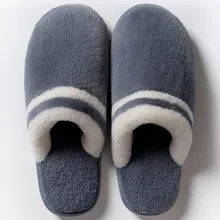 Теплые мужские зимние тапочки; домашняя обувь; удобная мужская и женская обувь; хлопковые плюшевые комнатные женские тапочки; Pantuflas Mujer