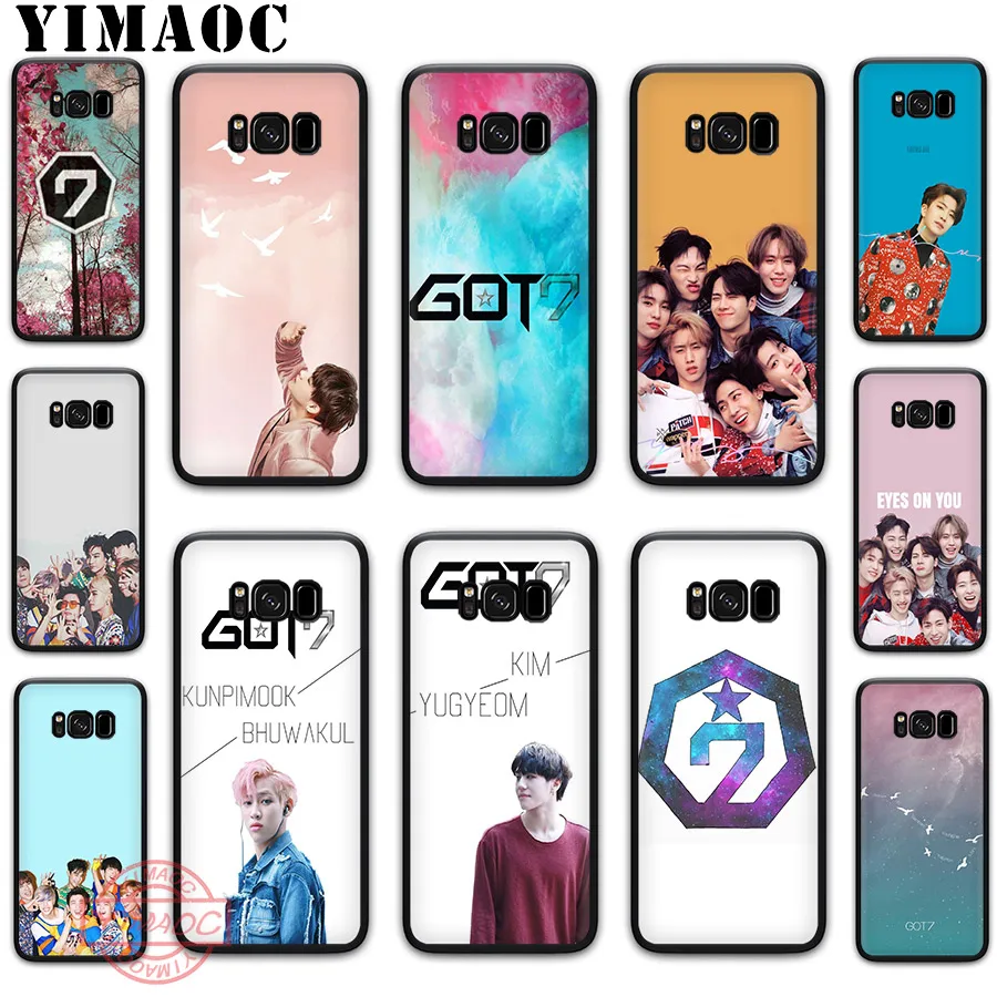 YIMAOC GOT7 JinYoung Джексон мягкий чехол для Samsung J4 A20E A70S A51 A71 A81 A91 J6 Prime J8 2018 J7 Duo | Мобильные