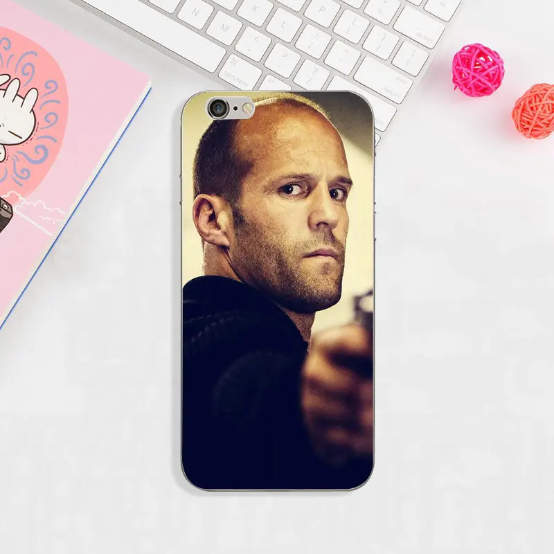 Мягкие силиконовые чехлы для телефонов iphone 7, 6, 6 S, 8 PLUS, X, XR, XS, 11 Pro Max, 5, 5S, SE, 5C, 4 4S, в виде ракушки, Лидер продаж, Uk, Super Star, Jason Statham - Цвет: image 8