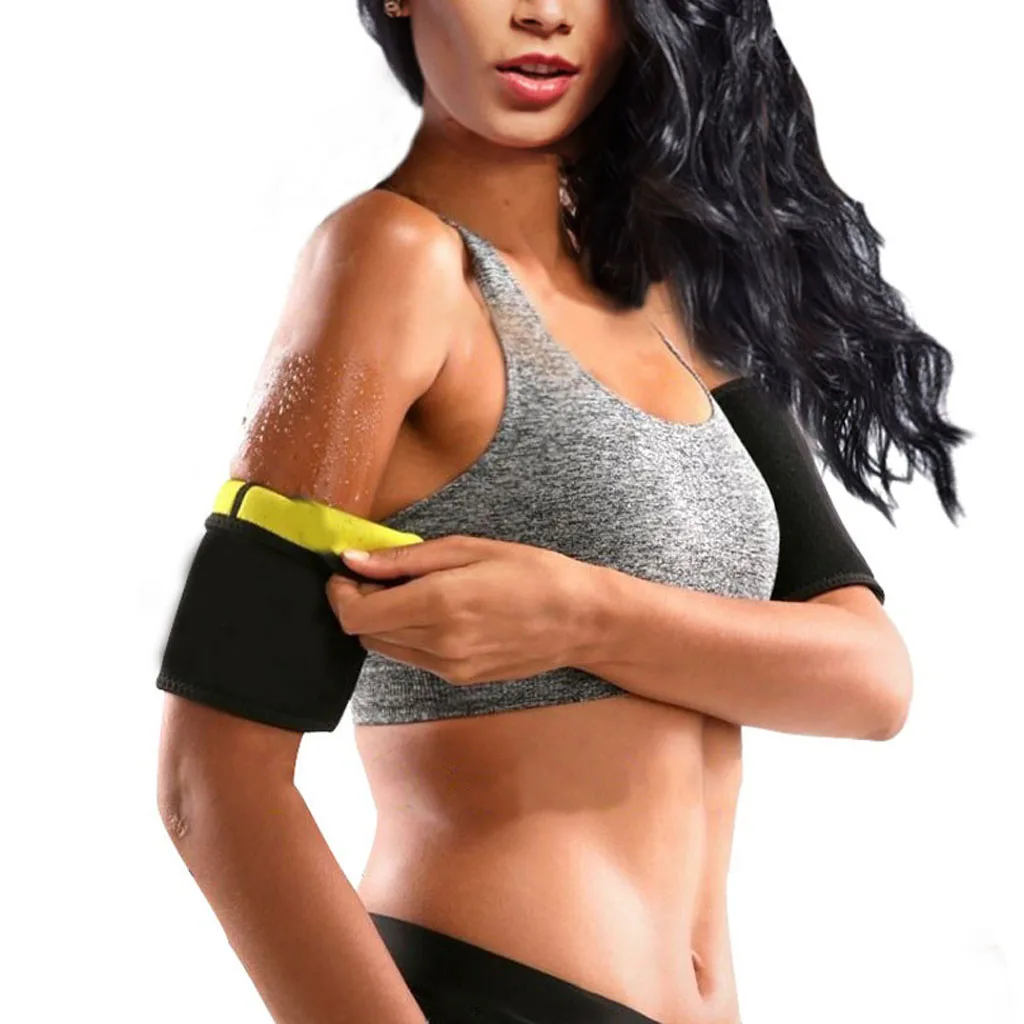 1 Pair Women Sudatory Shaper Gym Yoga  Arm Trimmers, Control and Shape Your Upper Arms While You Doing Sports