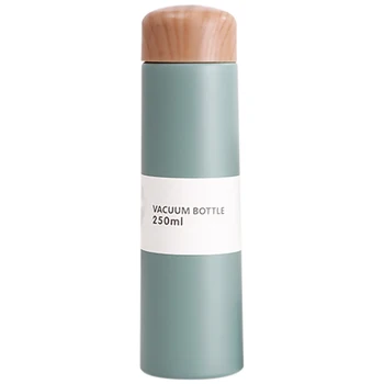 

250Ml Stainless Steel Thermo Water Bottle Portable Vacuum Flask in Pocket with Tea Infuser Thermo Cup