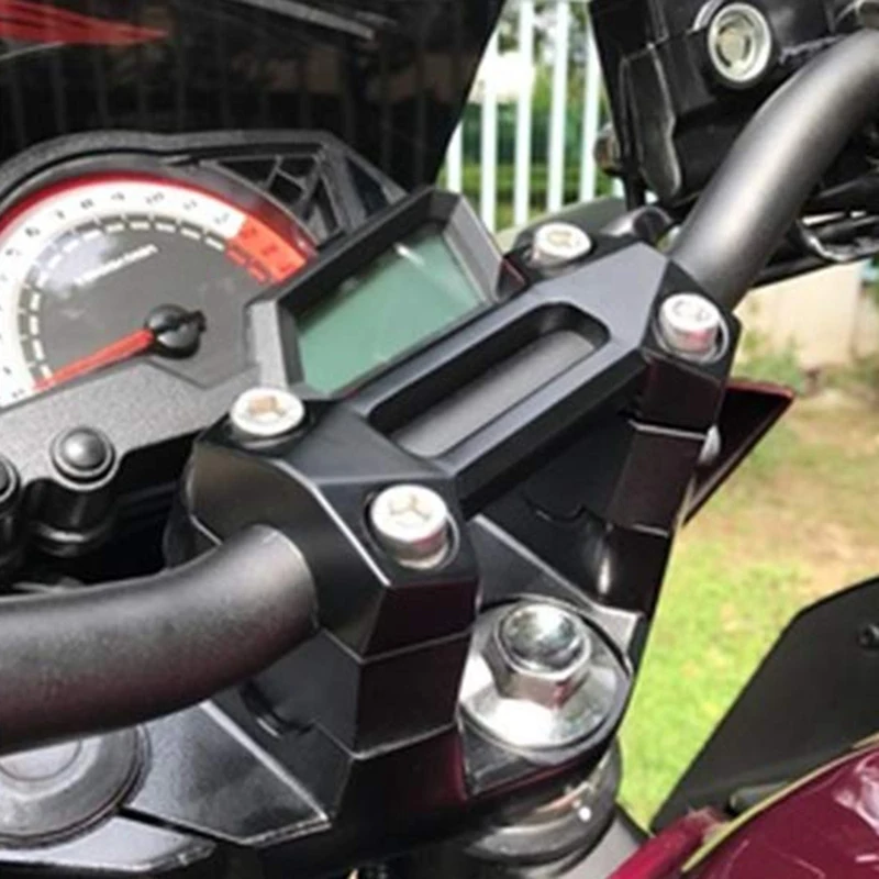 Мотоцикл 22 мм рукоятка зажим поднятый удлиненный руль крепление Riser для Kawasaki Z750 Z750R Z750S Z1000 аксессуары для мотоциклов