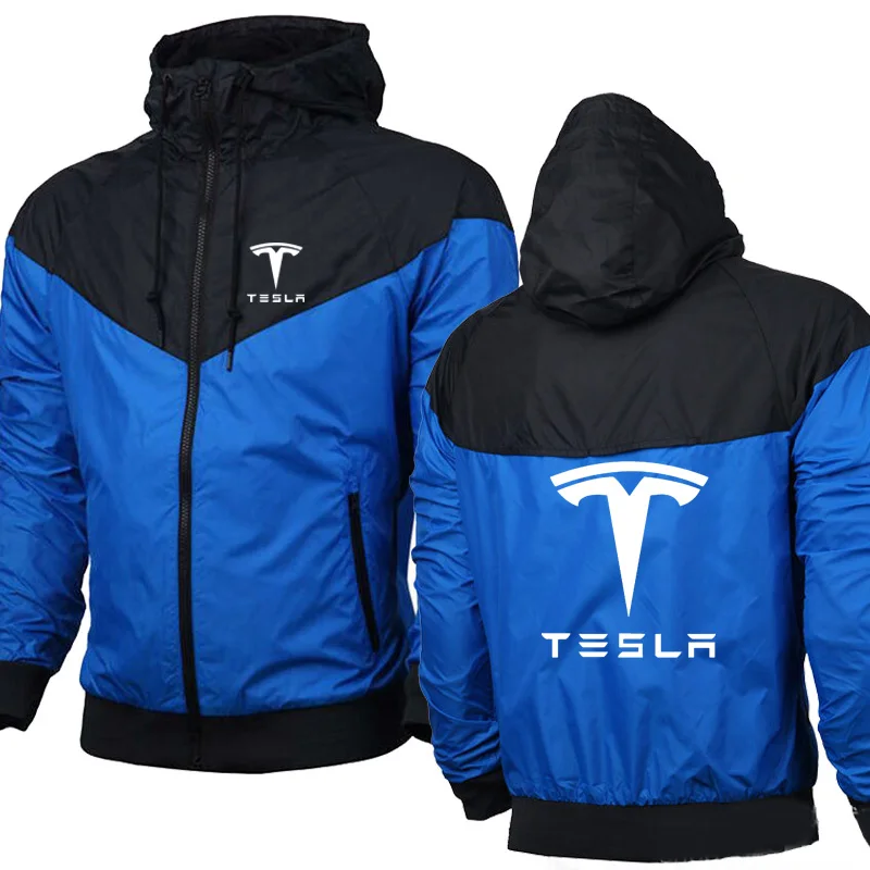 Tesla Men Spring Cotton Hoodie