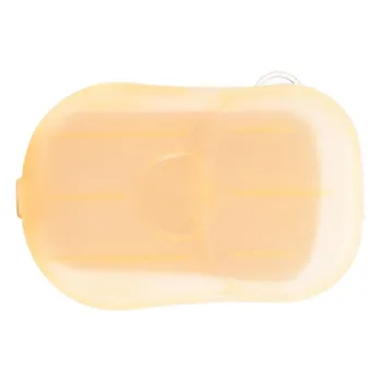 

Antiseptic For Hand Washing Soap Paper Washing Bath Scented Slice Disposable Boxe Soap Portable Mini Paper Handmade Soap 20PCS