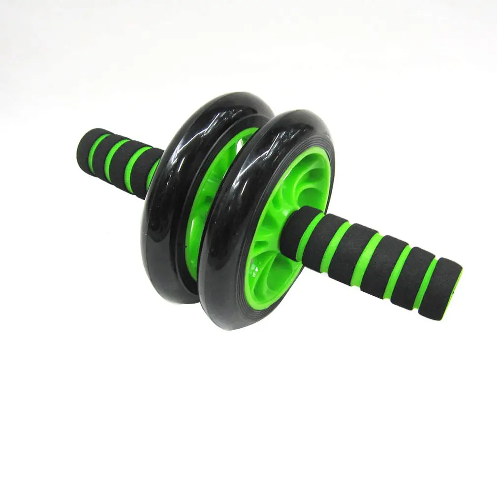 

Durable Use Men Women Home Gym Abdominal Multifunctional Exercise Equipment Ab Wheel Double Roller massager Device