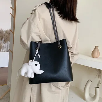 

Women's High-End Large Bag 2020 New Style Shoulder Bag/Hand Bag Large Capacity Simple Tote Women's Bag