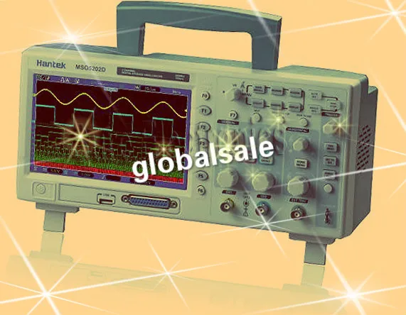 Осциллограф Hantek MSO5202D 200 МГц 2 канальный 1 Гвыб/с 16CH анализатор|hantek mso5202d|hantek