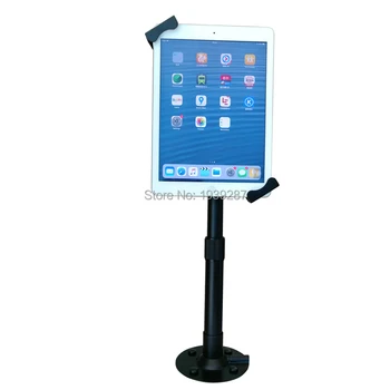 

Universal tablet secuirty desktop stand height adjustable mounting on table with lock holder for iPad for Samsung Galaxy Tab A