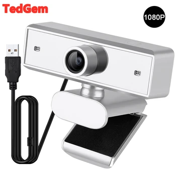 

HD 1080P 720P Webcam USB Web Camera with Built-in Microphone Desktop Laptop Webcamera Video Call Web Cam for Windows 10/8/7/XP