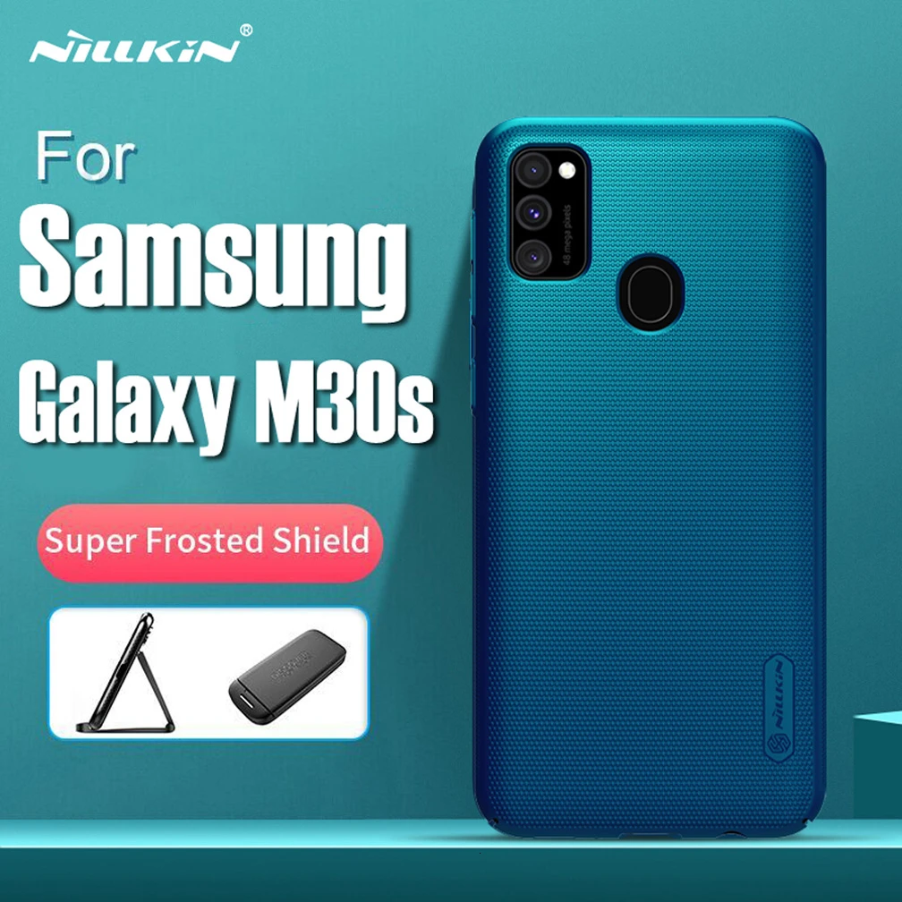 Для samsung Galaxy M30s чехол NILLKIN матовый щит PC твердая пластиковая защитная задняя панель для телефона чехол для samsung M30s