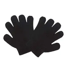12 Pcs Kids Magic Gloves Elastic Knitting Gloves For Children Winter Outdoors Playing Skiing