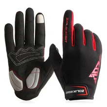 Противоскользящие гелевые велосипедные перчатки с сенсорным экраном, перчатки для велоспорта, дышащие перчатки для спорта на открытом воздухе для мужчин и женщин, перчатки для горного велосипеда