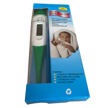 

Digital Medical Thermometer Soft Head Tools For Measuring Body Temperature Household Children'S Lcd Electronic Thermometer