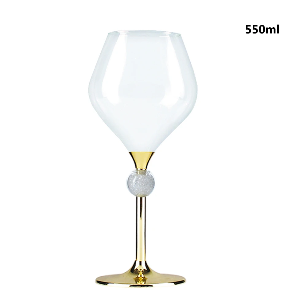 OH23044C Oh Trend New Design Custom Creative Wine Glass Wedding Glasses For The Bride And Groom Party Table Center Decoration Goblet - Цвет: OH23044C