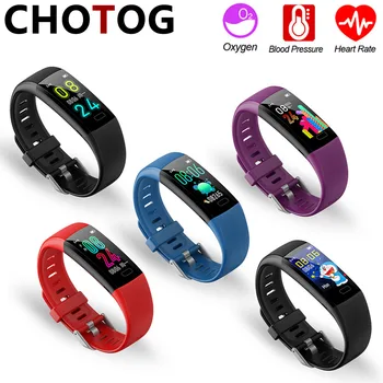 

Smart Band Watch Ip67 Waterproof Fashion Smart Fitness Bracelet Blood Pressure Heart Rate Monitor Fitness Tracker Band For Sport