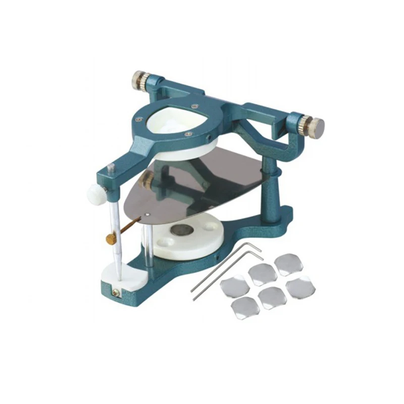 

Dental Lab Equipment Adjustable Denture Magnetic Articulator High Quality Articulator with six-piece magnetic mounting plates