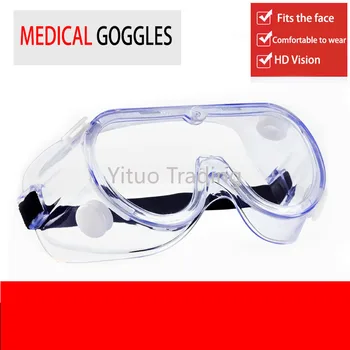 

Goggles Anti-spittle Splash Saliva Spray Protective Glasses Flat Light Men and Women Anti-fog Closed Transparent Protection