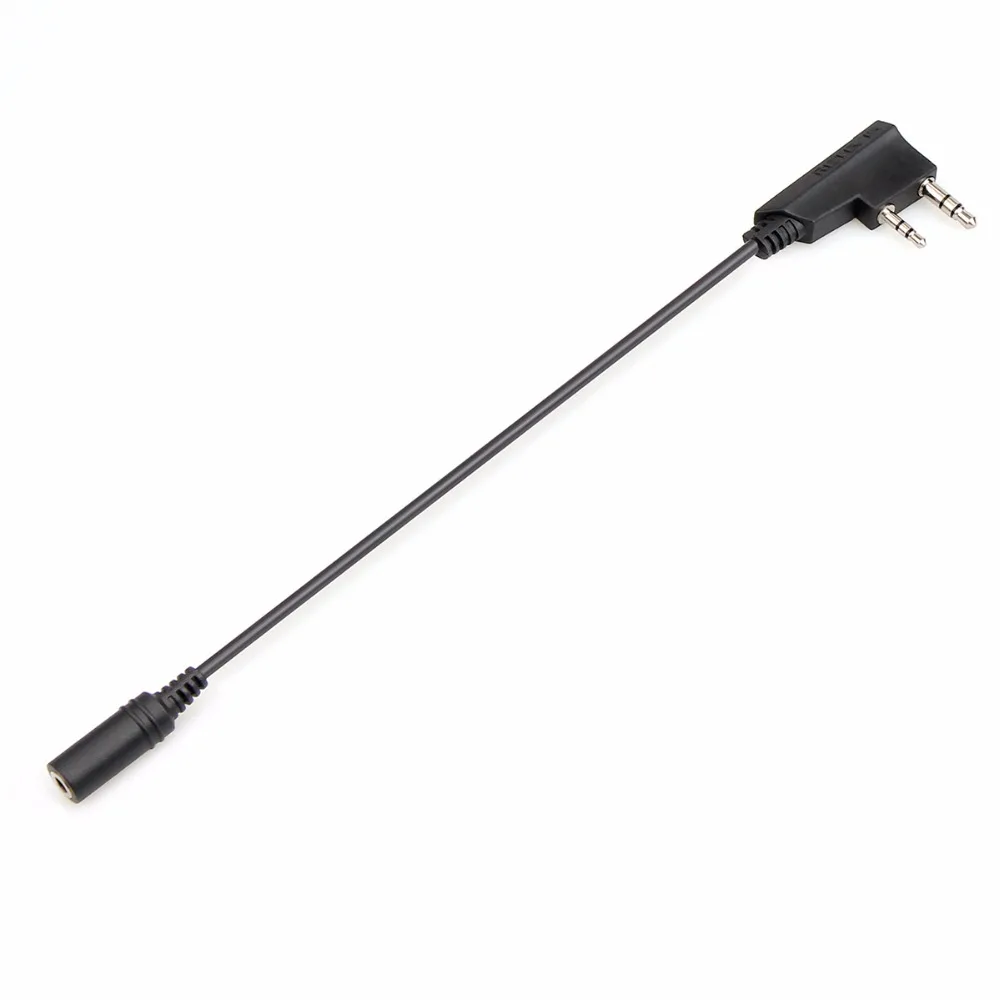 Retevis TCK01 2Pin к 3 5 мм женский телефон аудио наушник кабель передачи для RT21 RT22 RT24 RT7 RT27