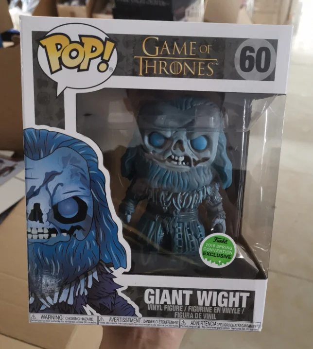 Funko Pop Game of Thrones the Giant Wight 60 Vinyl Figure Model Toys Gifts 15cm
