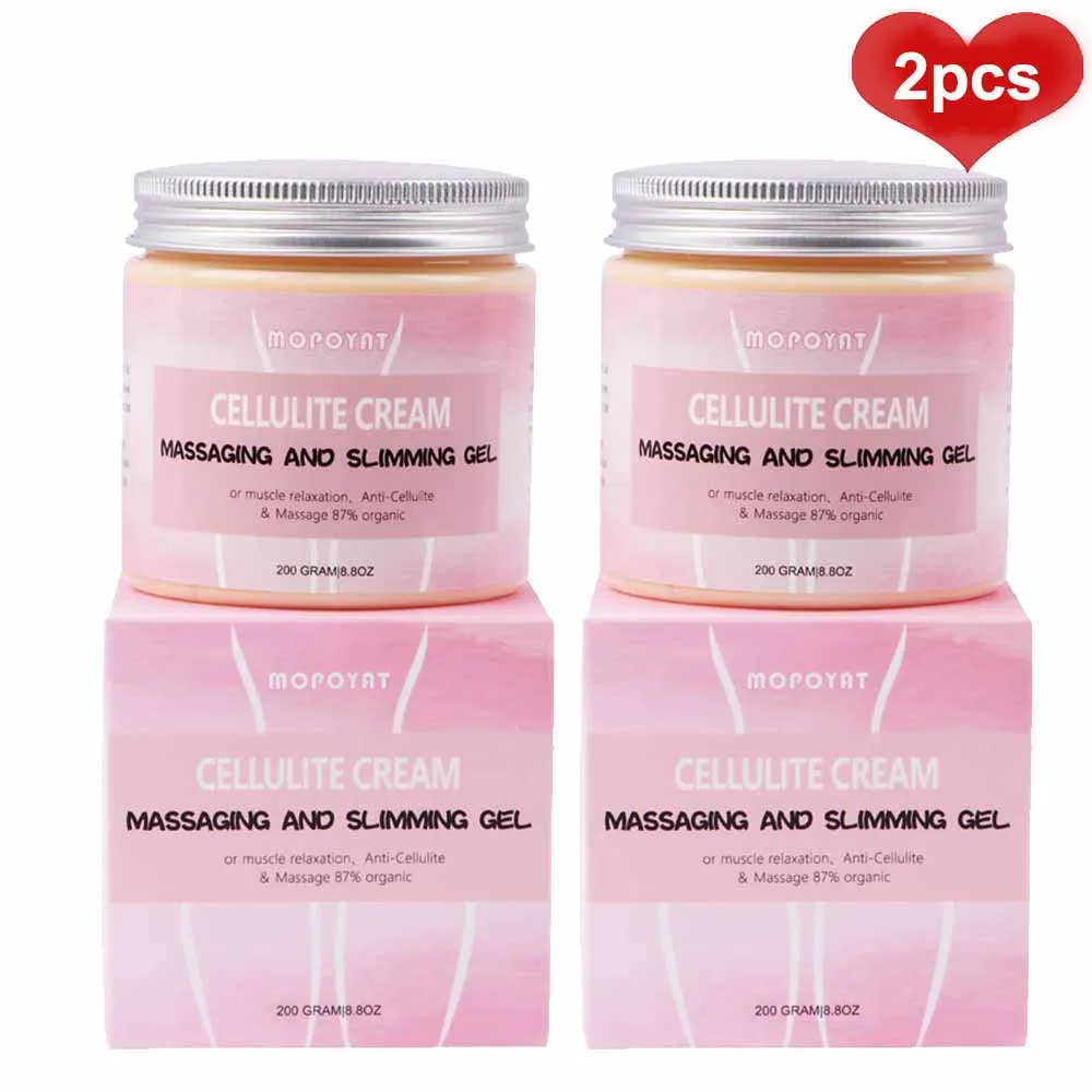 2pcs Body Slimming Cream 200g Fat Burning Gel For Ultrasound Cavitation