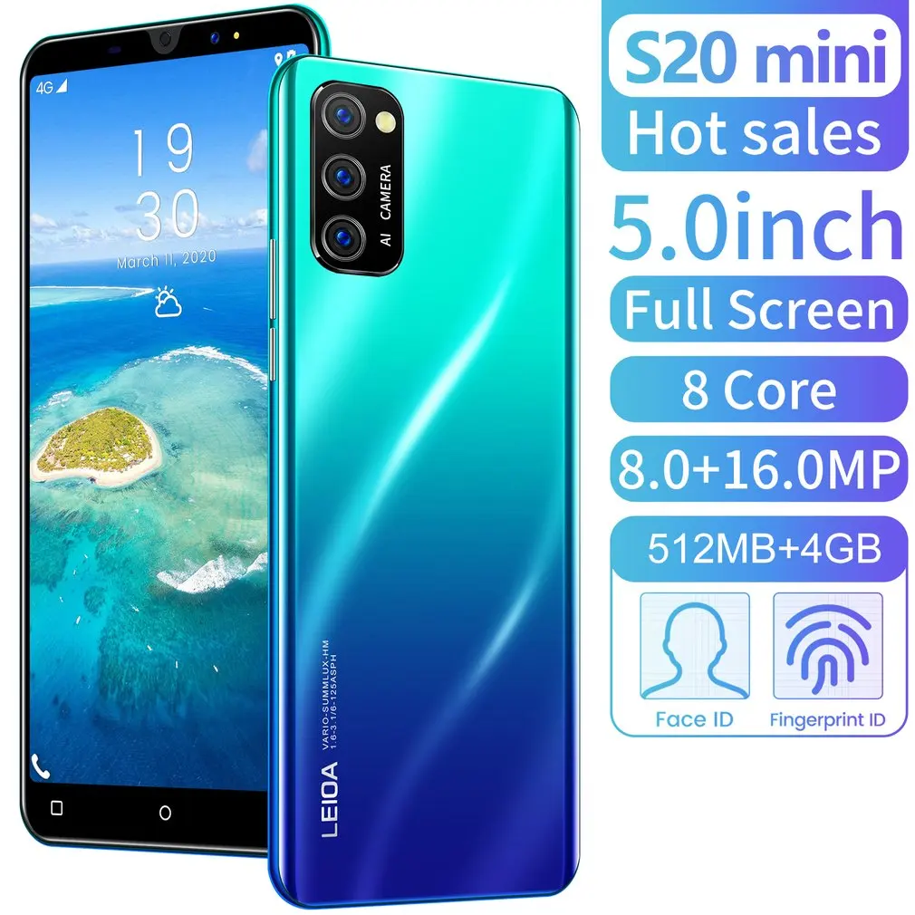 US $30.34 S20 Intellectual Beauty Technology 8 Core Processor Android 50 Inch Smartphone