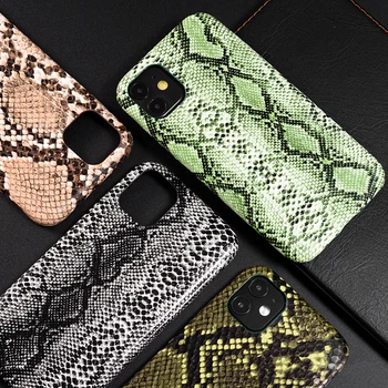 

Snakeskin pattern suitable for iPhone 6Plus 6 6s 7Plus 6sPlus 8Plus 11 Pro Max / XR / iX / XS Max three-pack skinned phone case