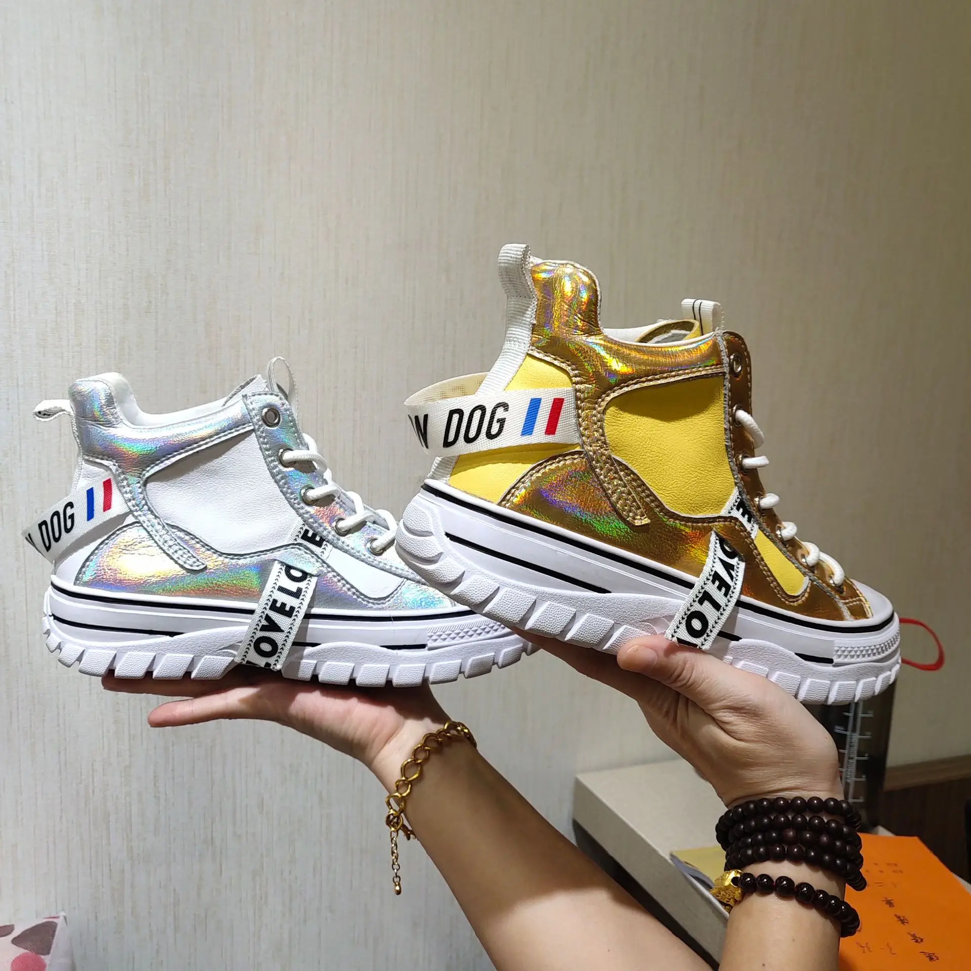 

Whole Shop Gift 2019 Early Autumn New Style Korean-style Trend Online Celebrity Style Mainstream Joint Leather Short Boots