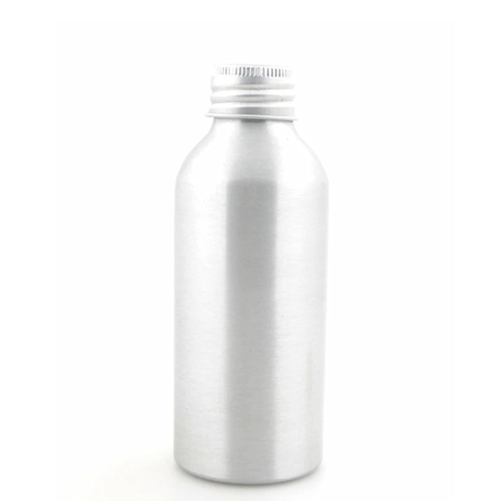 4 унции/120 мл алюминиевые бутылки пустая круглая серебристая металлическая