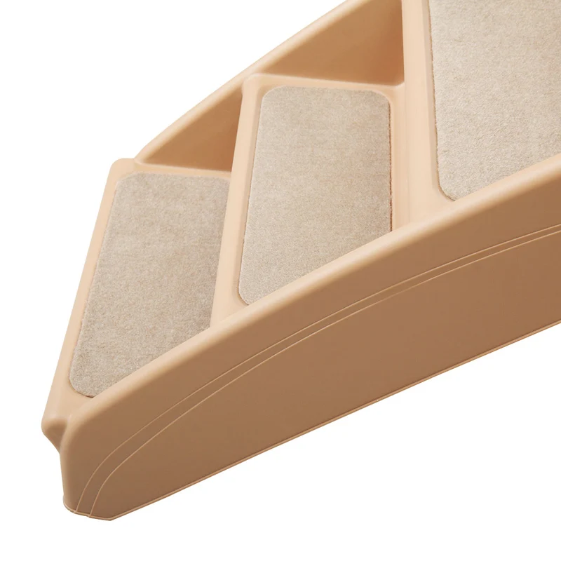 4 Steps Pet Dog Stairs Folding Strong ABS Cat Ramp Indoor Outdoor With Built-in Safety Features Puppy Cat Climbing Ladder PT0166 (20)