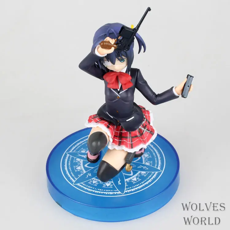 15 см Новый Аниме Chuunibyou Demo Koi Ga sh【the Eil Eye Kneeling таканаши Рикка ПВХ фигурка Коллекционная подарочные модельные игрушки