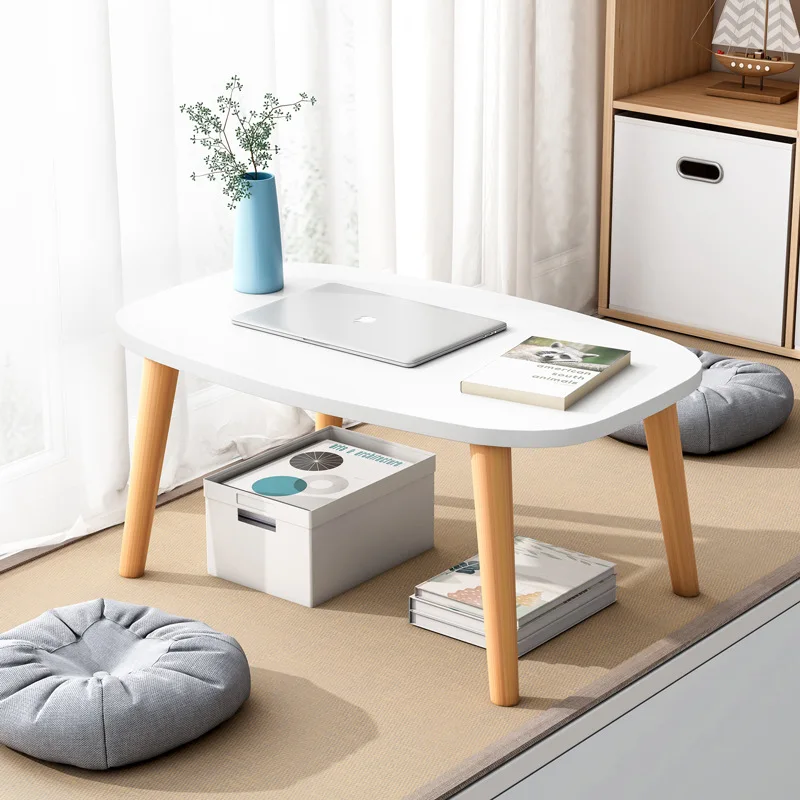 Small coffee table Nordic small window home bedroom low seat Japanese simple campus computer | Мебель