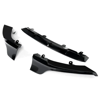 

Universal Car Lip Body Kit Spoiler Diffuser For Accord Painted 2018-2020 Glossy Black YF Style Front Bumper Lip Splitter Kit