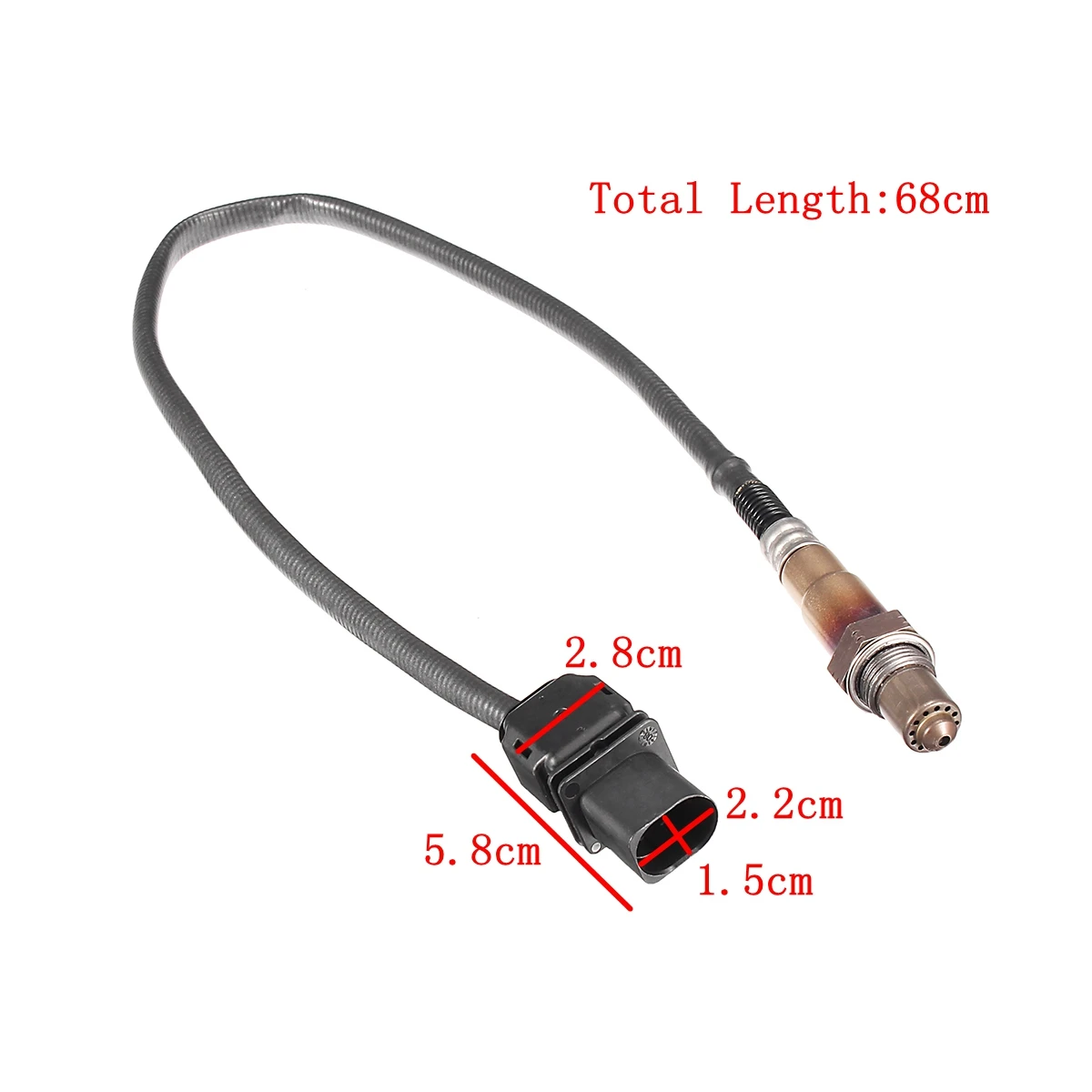 

#11787560957 #11787590713 #756095701 5-Wire Wideband Oxygen O2 Sensor For BMW 3 SERIES E90 E91 E92 E93 2005-2015 2014 2013 2012