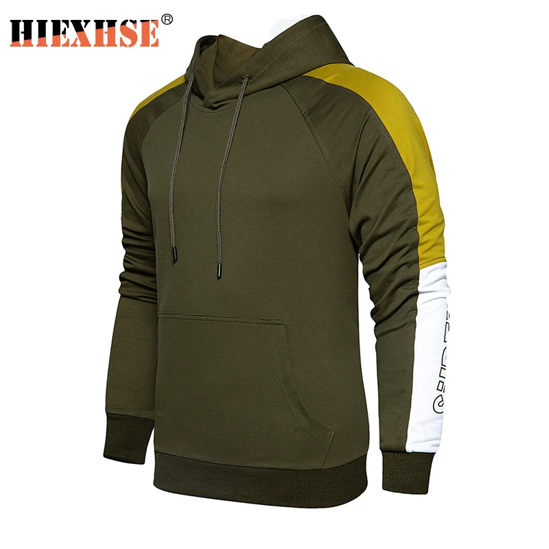 

New Fashion Casual Hoodie Streetwear Hip Hop Patchwork Hooded Jersey Hoody Men's Hoodies Drawstring Pocket Sweatshirts Plus Size
