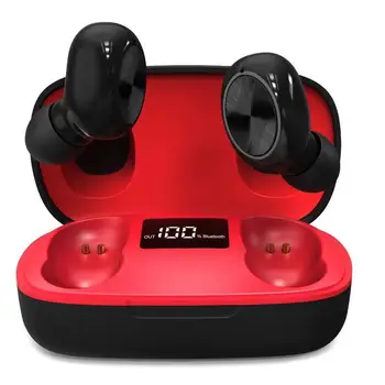 

LED Display Bluetooth TWS V5.0 Wireless Earphones Earbuds with Mic Charging Box