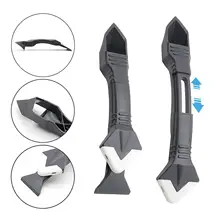 5 In 1 Glass Glue Angle Scraper&Tile Gap Refill Agent Multi Silicone Caulking Tools Remover Angle Seam Shovel Repair Tool