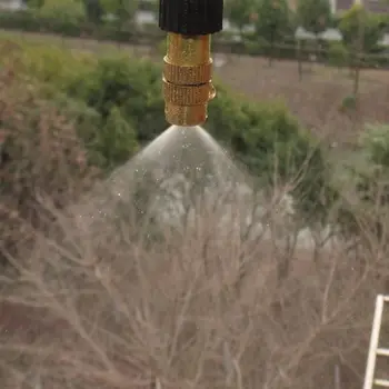 

20PCS Adjustable Copper Misting Nozzle 4/7mm Tee Connector Nozzle for Irrigation Y4QC