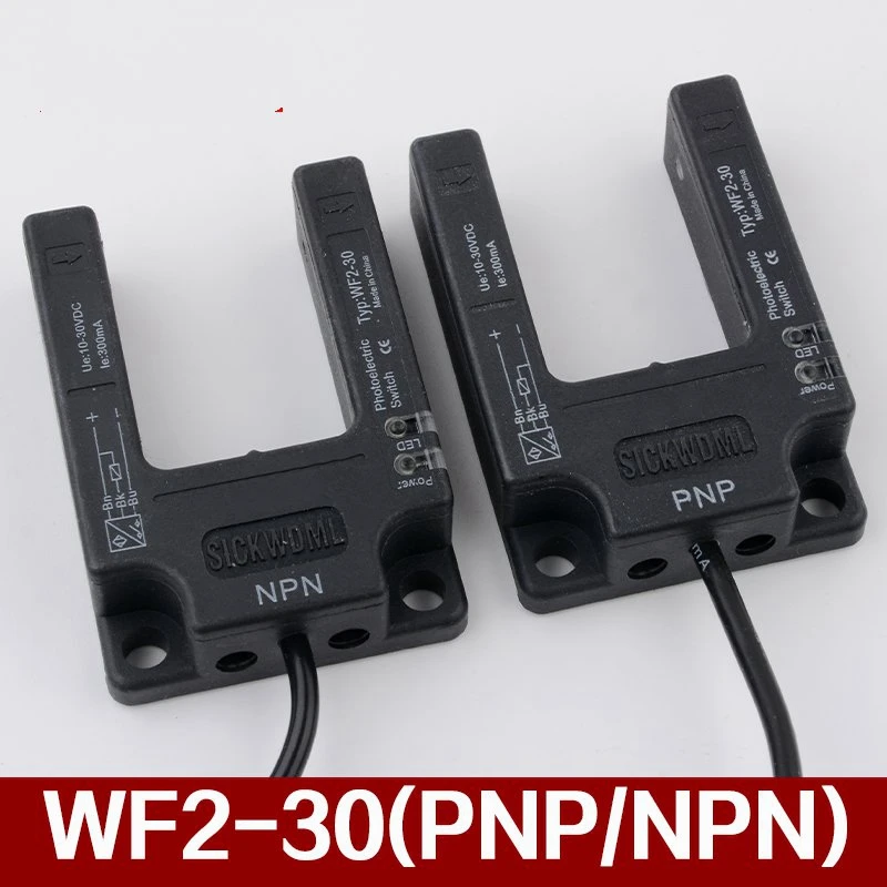 

1pcs/lot Elevator leveling sensor WF2-30-PNP / NPN Photoelectric switch Elevator accessories DB390