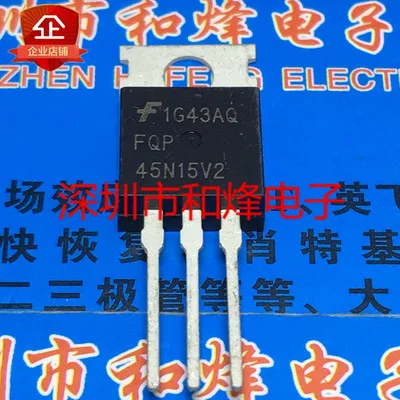 5 шт./FQP45N15V2 FDP100N10 IRFB7530 IRGB30B60K TO220 TO-220 - Цвет: FQP45N15V2