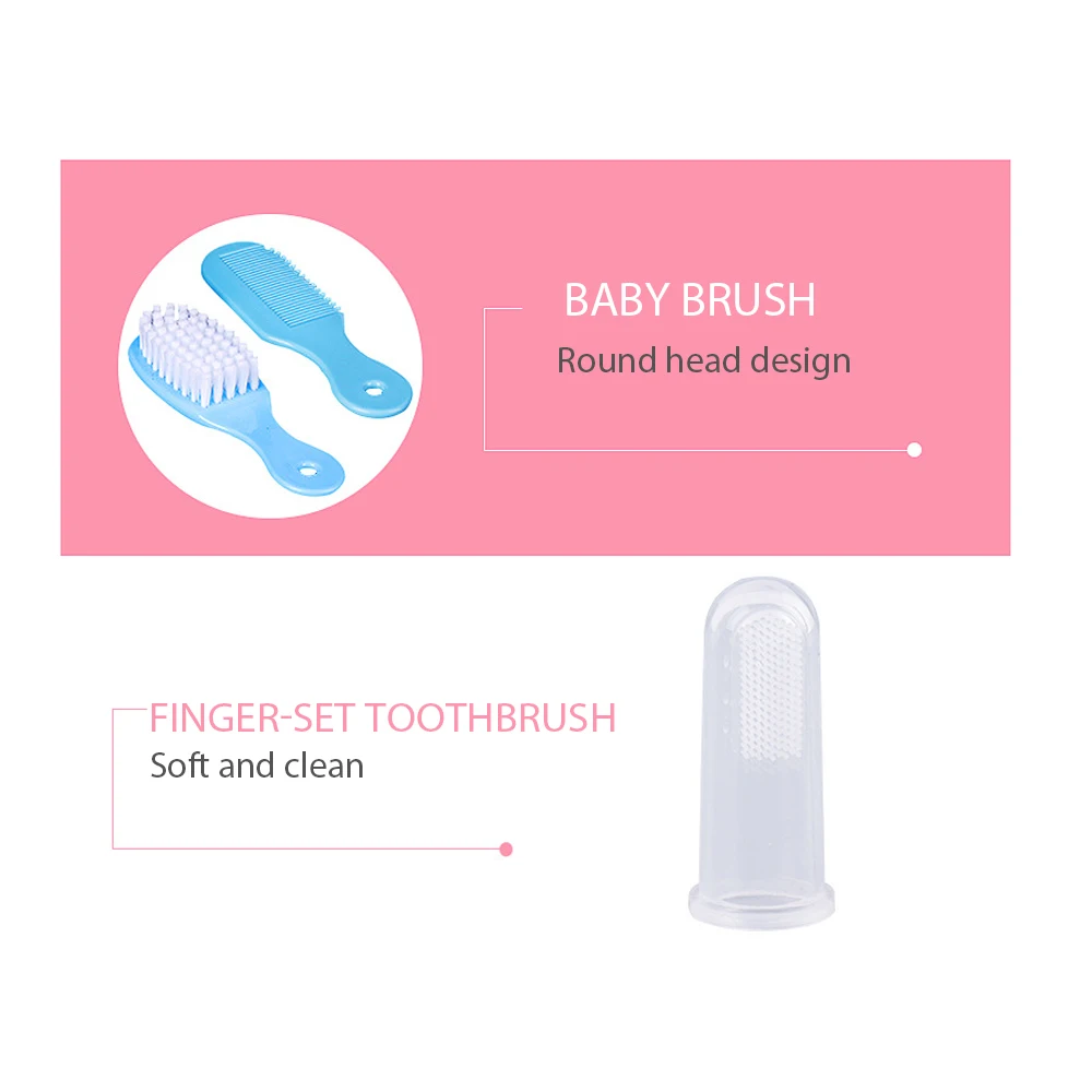 Детский триммер для ногтей детские туалетные принадлежности Многофункциональный новорожденный медицинский термометр гигиеническая щетка для ухода подарки детский маникюрный набор