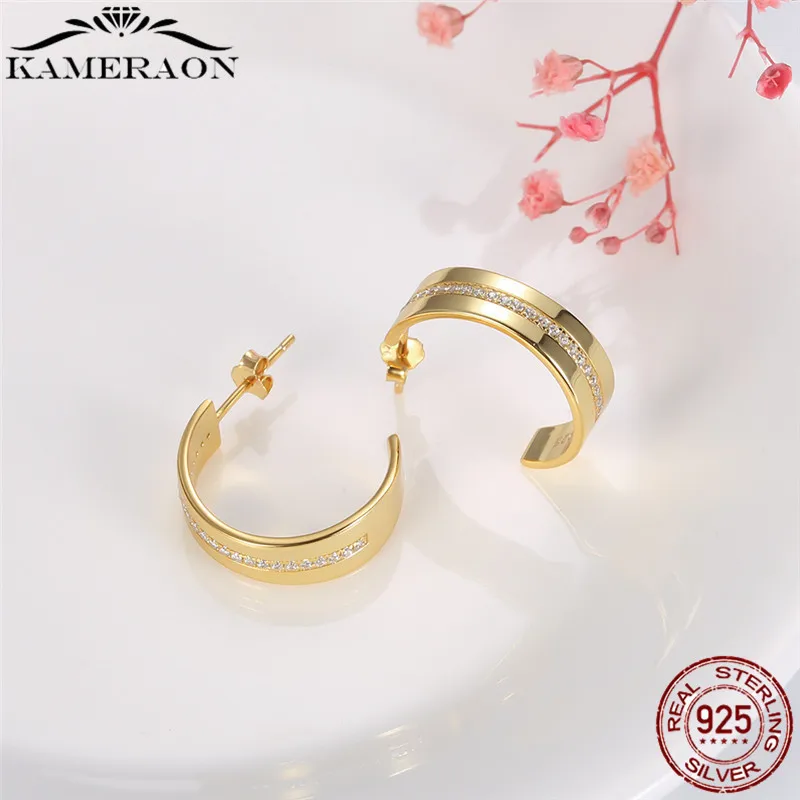 Женские серьги гвоздики из серебра 100% пробы с фианитом|Серьги-гвоздики| |