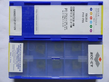 

10pc ZCC carbide insert CCMT09T308 -HM YBC252 CCMT09 CCMT turning tool inserts CCMT09T308-HM for medium of steel