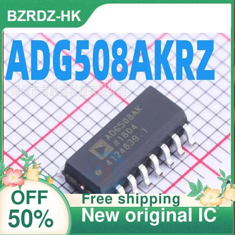 

4 шт. ADG508 ADG508AK ADG508AKRZ SOP16 ADG508AKR новый оригинальный IC